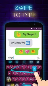 Neon Night Theme screenshot 3
