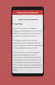 Vietnamese Keyboard Tiếng Việt screenshot 5