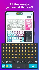 Custom Keyboard Themes: KeyPad screenshot 1