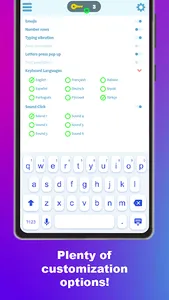 Custom Keyboard Themes: KeyPad screenshot 3