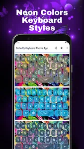 Butterfly Keyboard Theme App screenshot 7