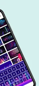Neon City Keyboard screenshot 1