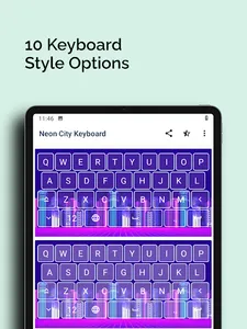 Neon City Keyboard screenshot 12