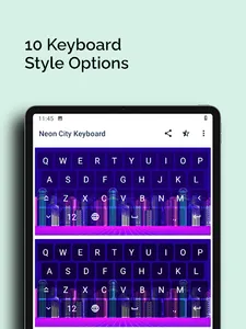 Neon City Keyboard screenshot 17