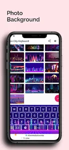 Neon City Keyboard screenshot 2