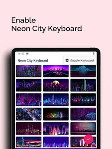 Neon City Keyboard screenshot 20