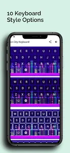 Neon City Keyboard screenshot 3