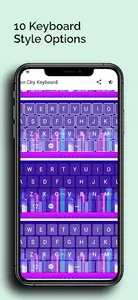 Neon City Keyboard screenshot 5