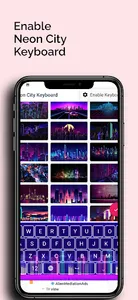 Neon City Keyboard screenshot 6