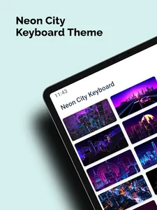 Neon City Keyboard screenshot 7