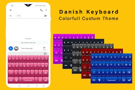 Danish English Keyboard App screenshot 0