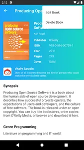 MyLibrary screenshot 2