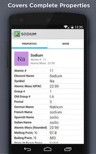 Elements Periodic Table screenshot 1