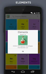 Elements Periodic Table screenshot 5