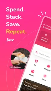 Fave | Cashback & Savings screenshot 0