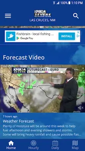 KFOX14 WX screenshot 1