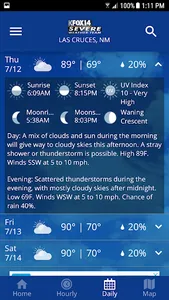 KFOX14 WX screenshot 4