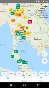 Thailand Air - คุณภาพอากาศไทย screenshot 0