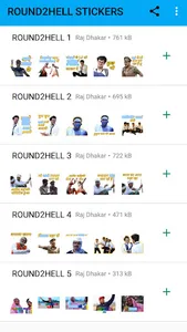 Round2hell Stickers For WA screenshot 1