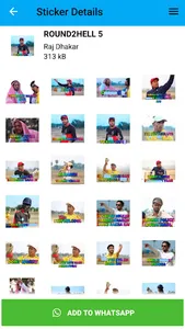 Round2hell Stickers For WA screenshot 20