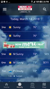 KGNS WEATHER screenshot 2