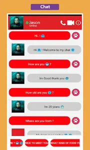 Jason Call  Fake video Call screenshot 4