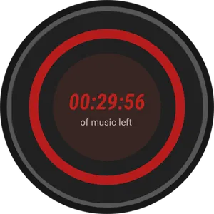 Music Timer for Wear screenshot 1