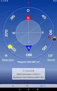 Qibla direction & prayer times screenshot 6