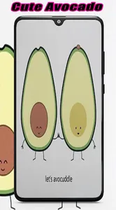 Cute avocado Wallpapers screenshot 11