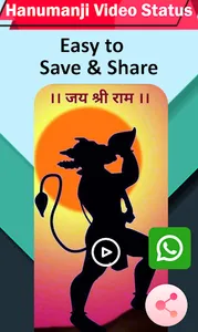 Hanumanji Video Status screenshot 3