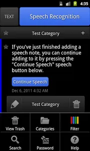 ListNote Speech-to-Text Notes screenshot 0