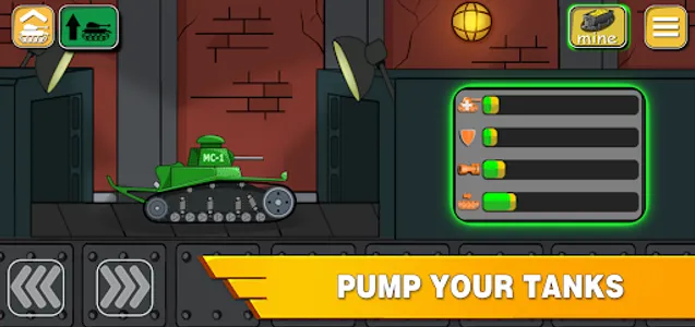 Tank Battle War 2d: vs Boss screenshot 2