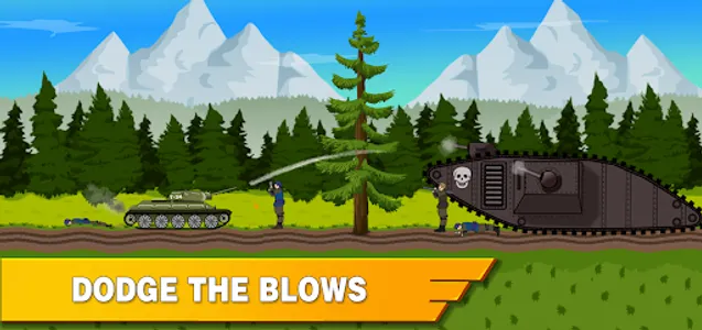 Tank Battle War 2d: vs Boss screenshot 6