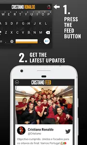 Cristiano Ronaldo Keyboard screenshot 1