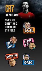 Cristiano Ronaldo Keyboard screenshot 2