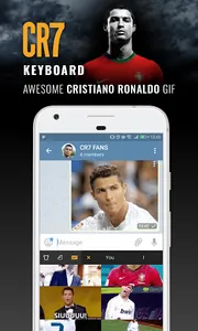 Cristiano Ronaldo Keyboard screenshot 3