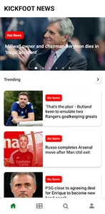 KickFoot News screenshot 0