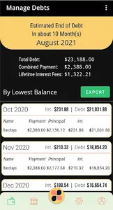 Debt Planner & Calculator screenshot 6