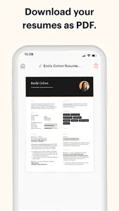 Kickresume: AI Resume Builder screenshot 4