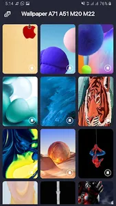 Wallpaper A71 A51 M20 M22 screenshot 1