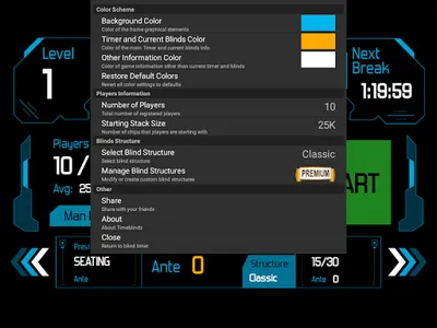 TimeBlindz Poker Blinds Timer screenshot 4