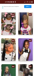 Kids hairstyle for girls 2023 screenshot 0
