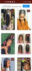 Kids hairstyle for girls 2023 screenshot 1