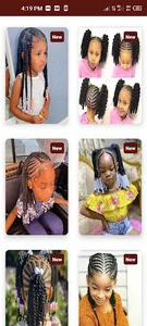 Kids hairstyle for girls 2023 screenshot 3