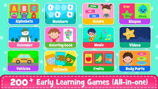 Kids Preschool Learning Games screenshot 0