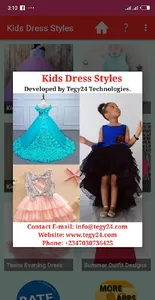 KIDS DRESS STYLE 2020 screenshot 8