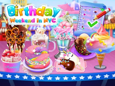 Sweet Trendy Desserts: Birthda screenshot 8