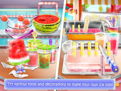 Ice Cream Lollipop Food Games screenshot 4