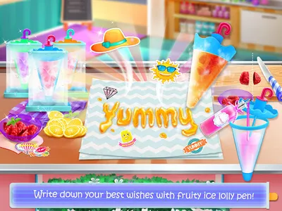 Ice Cream Lollipop Food Games screenshot 7