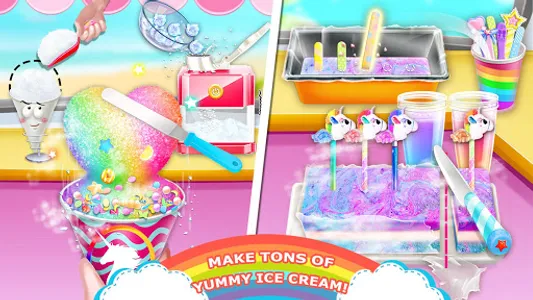 Unicorn Chef Ice Cooking Games screenshot 14